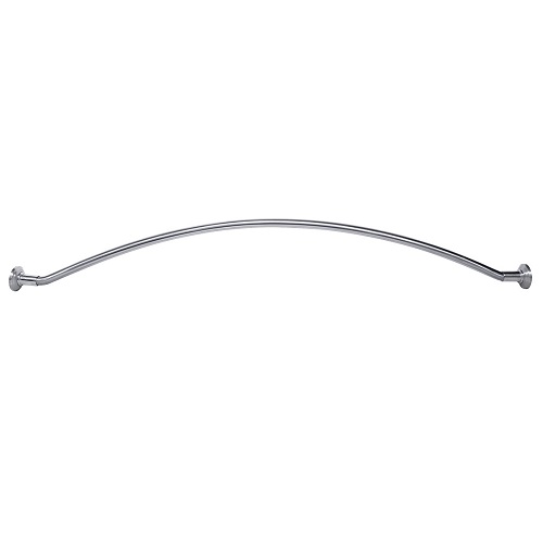 Spacious Curved Shower Rod